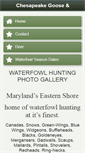 Mobile Screenshot of chesapeakehunting.com